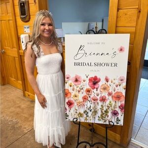 Baltic Born White Ruffle Dress